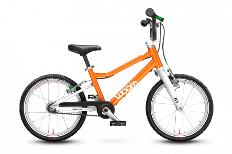 Детский велосипед Woom original 3 AUTOMAGIC G flame orange 16