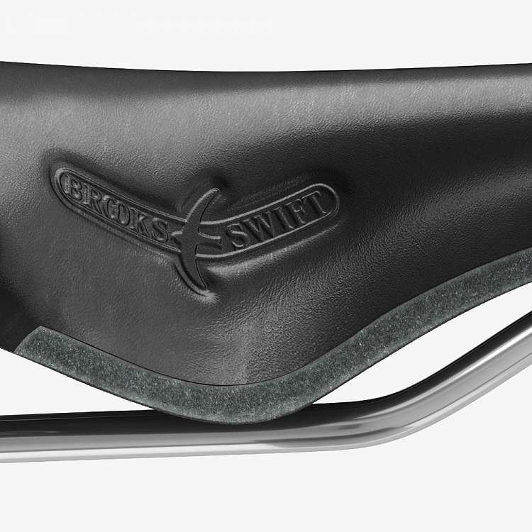 Седло для велосипеда Brooks Swift Leather Saddle Black