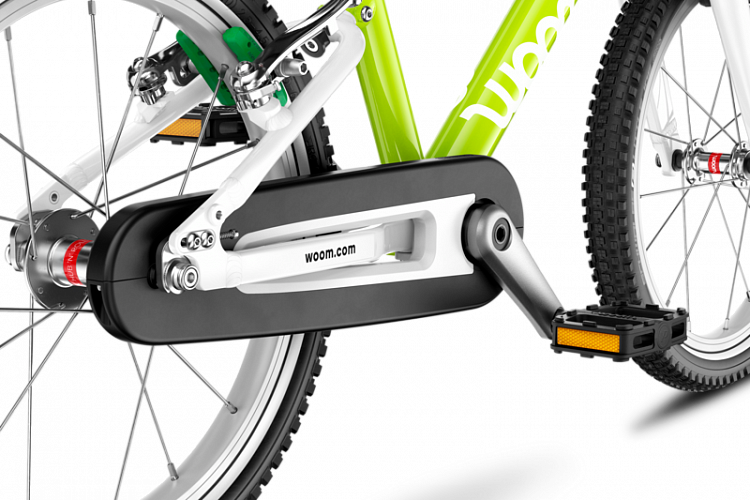 Детский велосипед Woom original 3 G lizard lime 16