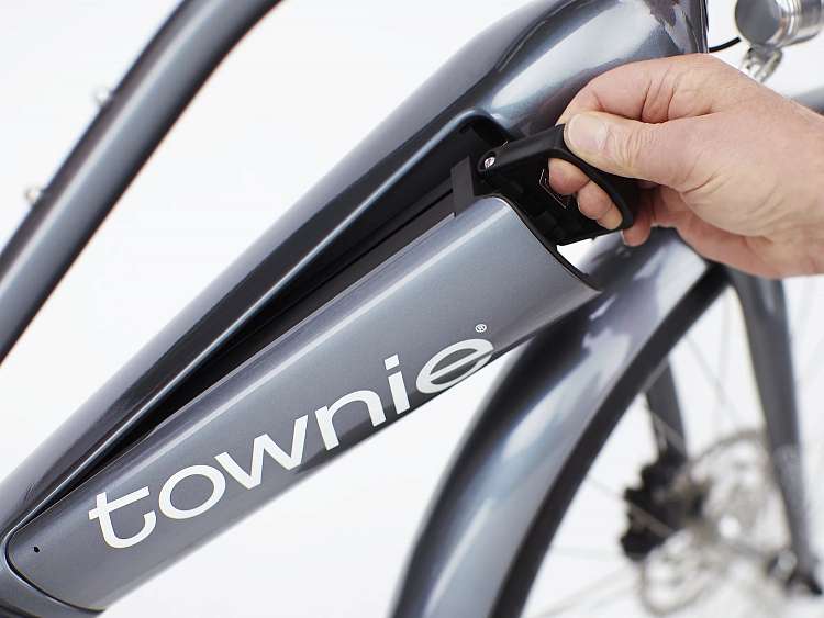 Электровелосипед Electra Townie Path GO! 10D Step Thru Aqua Metallic