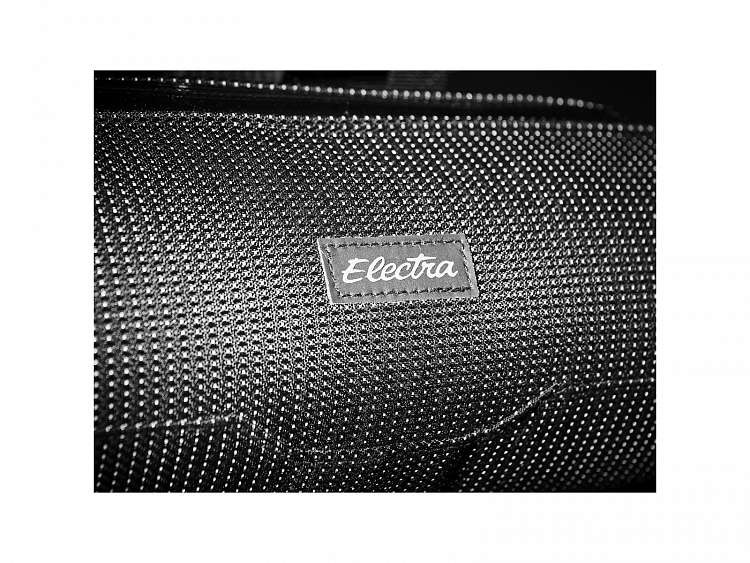Сумка для велосипеда Electra Reflective Charcoal Cylinder Handlebar Bag