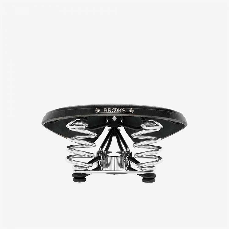 Седло для велосипеда Brooks B66 Leather Saddle Black