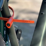 Велосипедный замок Ulac Air Just Z-tie Lock Grey