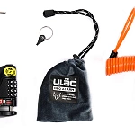 Велосипедный замок Ulac Air Alarm Combo Disc Lock Sky