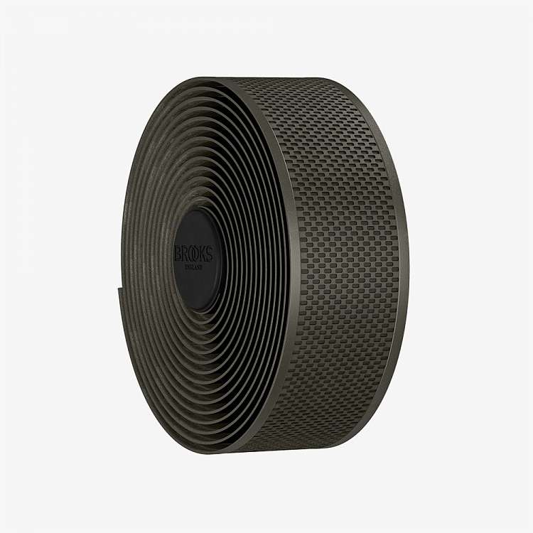 Обмотка на руль Brooks Cambium Rubber Bar Tape Mud Green