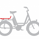 Багажник для велосипеда Benno RemiDemi Jump Seat Rear Rack Black