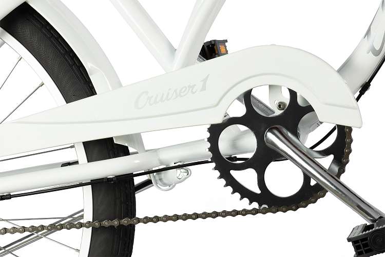 Велосипед Electra Cruiser 1 (3i) Step Thru Pearl White