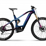 Электровелосипед Haibike Hybe 11 i750Wh Sram, GX Eagle AXS, 12g, blue/magenta/pink-gloss (L)