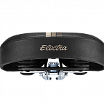 Седло для велосипеда Electra Retro Stripe Saddle w/Elastomers Black