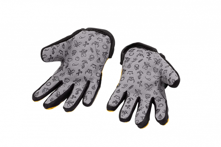 Детские перчатки Woom TENS Bike Gloves 5 sunny yellow