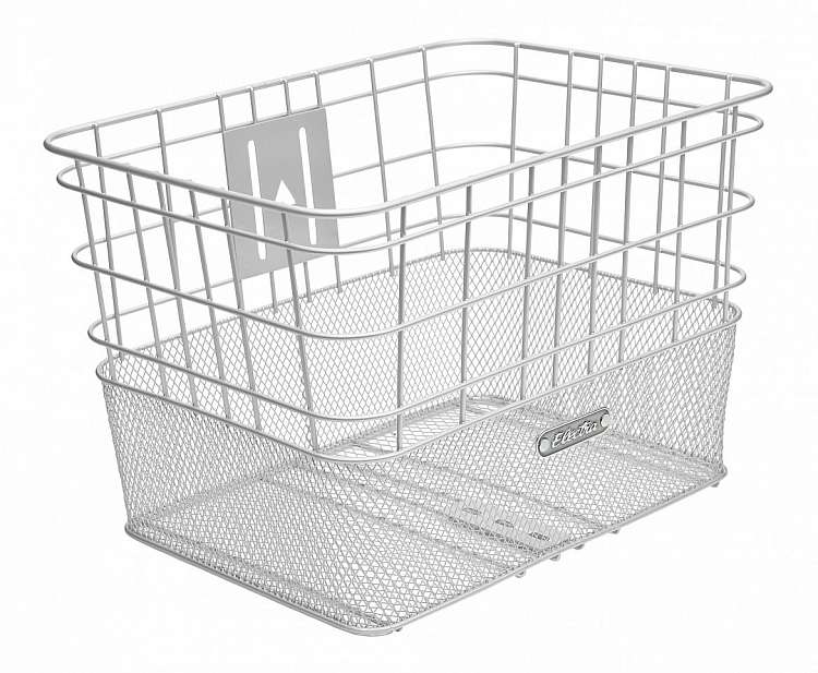 Корзина для велосипеда Electra Cruiser Steel Wire Mesh Front Basket Silver