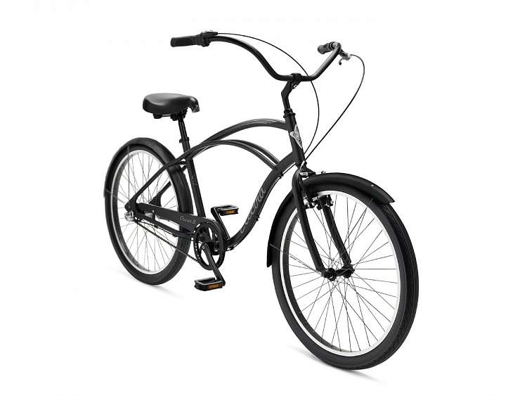 Велосипед Electra Cruiser 3i Step Over Matte Black