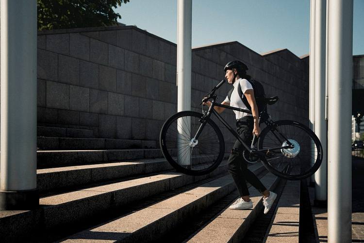 Электровелосипед FIXIE Inc. Backspin Zehus «All in One» Grey 46 см