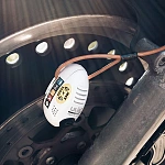 Велосипедный замок Ulac Air Alarm Disc Lock Orange