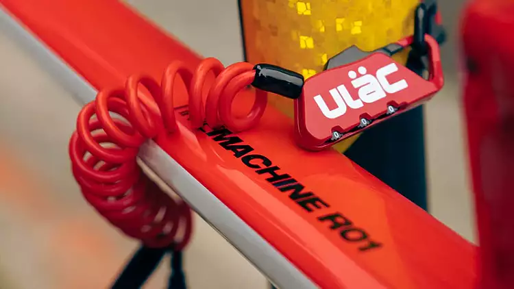 Велосипедный замок Ulac Piccadilly LTD Navy 
