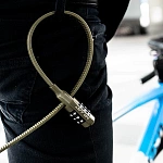 Велосипедный замок Ulac Air Just Z-tie Lock Combo Grey