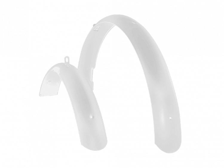 Крылья для велосипеда Electra Cruiser Fender Set Silver 26