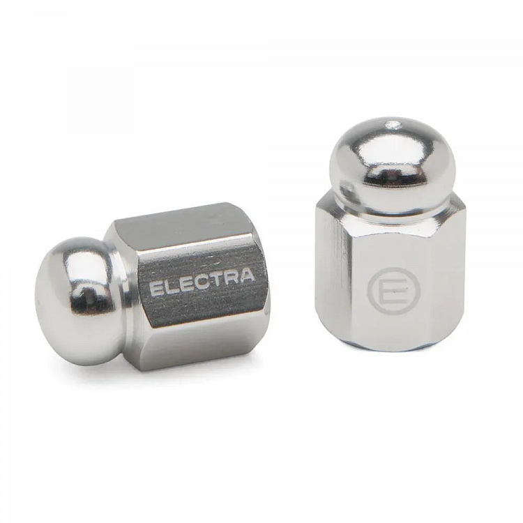 Колпачки на ниппель Electra Acorn Nut Valve Caps Silver