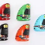 Велосипедный замок Ulac Air Alarm Combo Disc Lock Sky