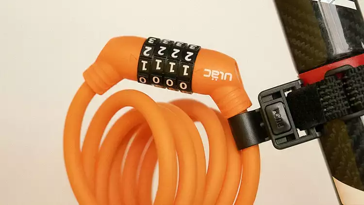 Велосипедный замок Ulac Zen Master Cable Lock Combo Black
