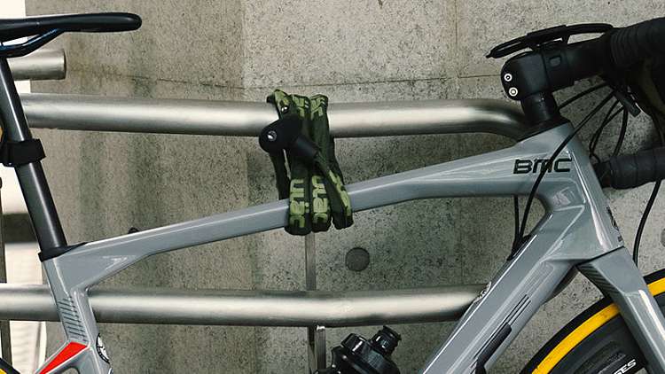 Велосипедный замок Ulac Supreme Steel Chain Lock Red