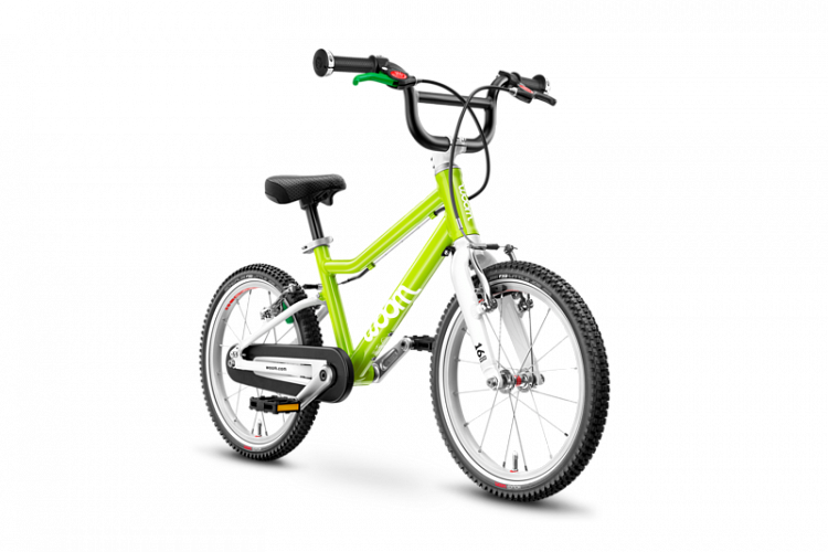 Детский велосипед Woom original 3 G lizard lime 16
