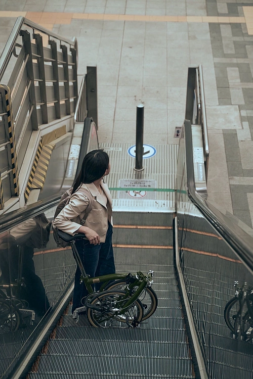 Складной велосипед BIKE'S SE Cream