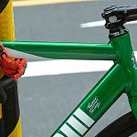 Велосипедный замок Ulac Supreme Steel Chain Lock Red