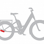 Крепление для детской коляски Benno Trailer Adapter Thru Axle Mount Black
