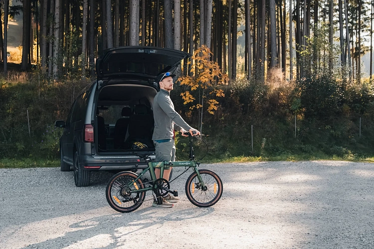 Складной электровелосипед Dahon E-Hemingway 20" Green