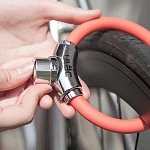 Велосипедный замок Ulac The Mood Fixie Cable Lock Rosa