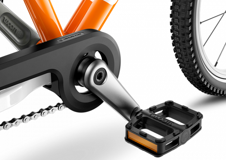 Детский велосипед Woom original 3 AUTOMAGIC G flame orange 16