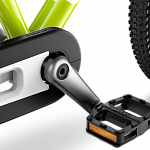 Детский велосипед Woom original 3 G lizard lime 16
