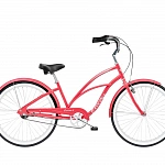 Велосипед Electra Cruiser 1 (3i) Step Thru Hibiscus Red