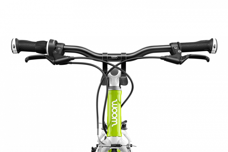 Детский велосипед Woom original 4 G lizard lime 20”