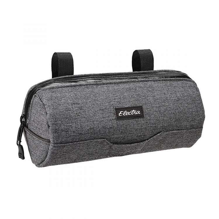 Сумка для велосипеда Electra Heather Charcoal Cylinder Handlebar Bag