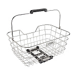 Корзина для велосипеда Electra Stainless Wire MIK Rear Basket Silver