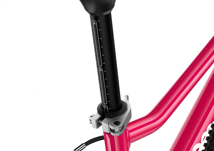 Детский велосипед Woom go 3 hot pink 16