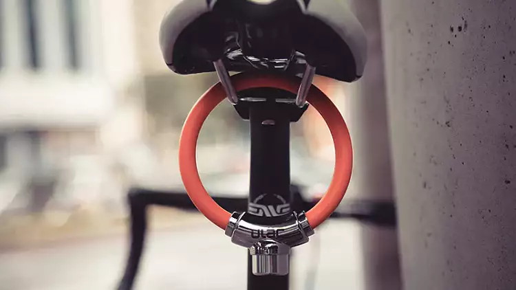 Велосипедный замок Ulac The Mood Fixie Cable Lock Rosa