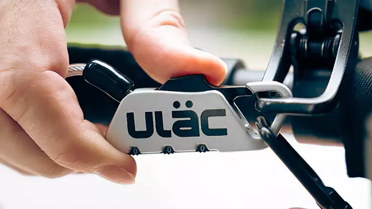 Велосипедный замок Ulac Piccadilly LTD Navy 
