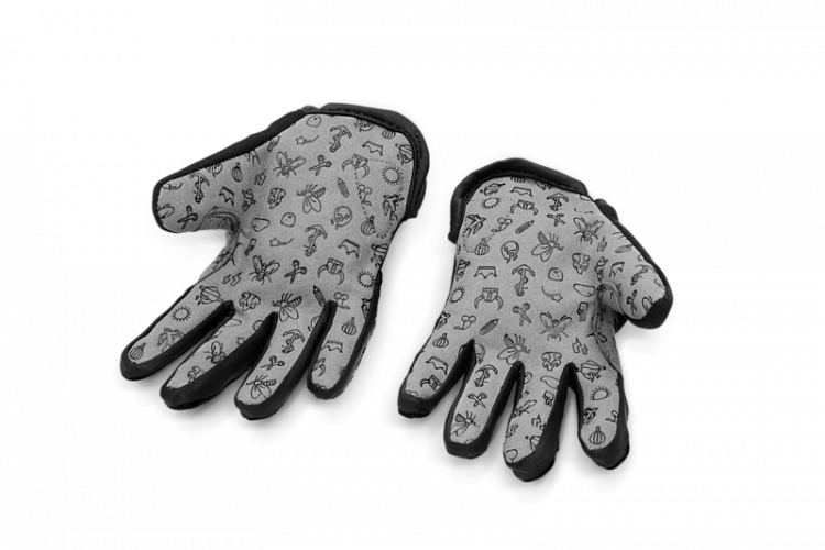 Детские перчатки Woom TENS Bike Gloves 5 black