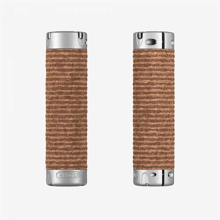 Грипсы Brooks Plump Leather Grips Honey