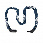 Велосипедный замок Ulac Street Fighter Steel Chain Lock Combo Navy