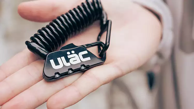 Велосипедный замок Ulac Piccadilly LTD Navy 