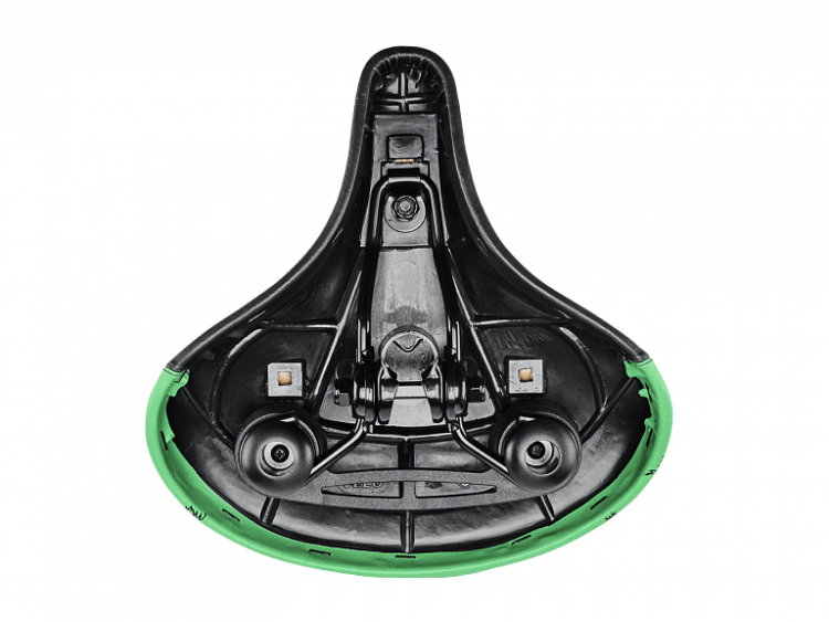 Седло для велосипеда Electra Gnome Saddle w/Elastomers Black