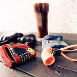 Велосипедный замок Ulac Air Alarm Combo Disc Lock Sky