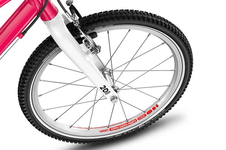 Детский велосипед Woom go 4 hot pink 20”
