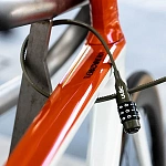 Велосипедный замок Ulac Air Just Z-tie Lock Combo Grey