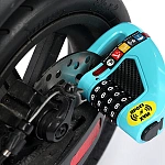 Велосипедный замок Ulac Air Alarm Combo Disc Lock Sky